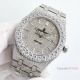 Swiss Quality Copy Audemars Piguet Pave Diamond Royal Oak Watch 8215 Movement (3)_th.jpg